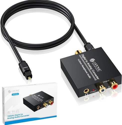 Esynic 192khz optical rca - esynic, to
