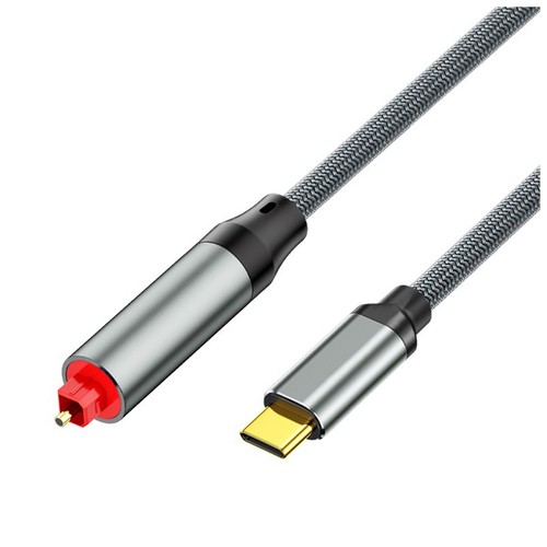 Type fiber optic audio - type-c,
