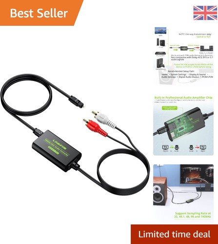 Compact optical rca - compact, to