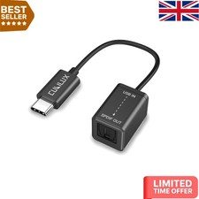 Compact USB C to Optical Audio