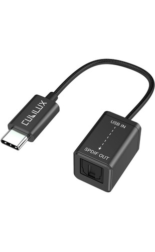 Cubilux usb toslink - c, to